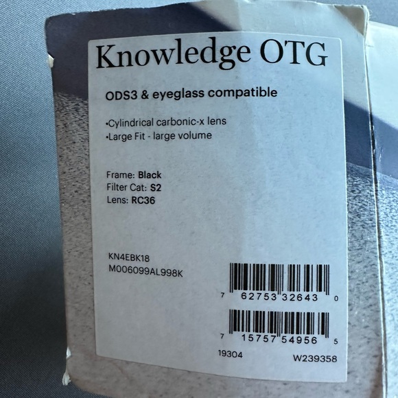 Smith Knowledge OTG Ski/Snowboard Goggles - Picture 2 of 3